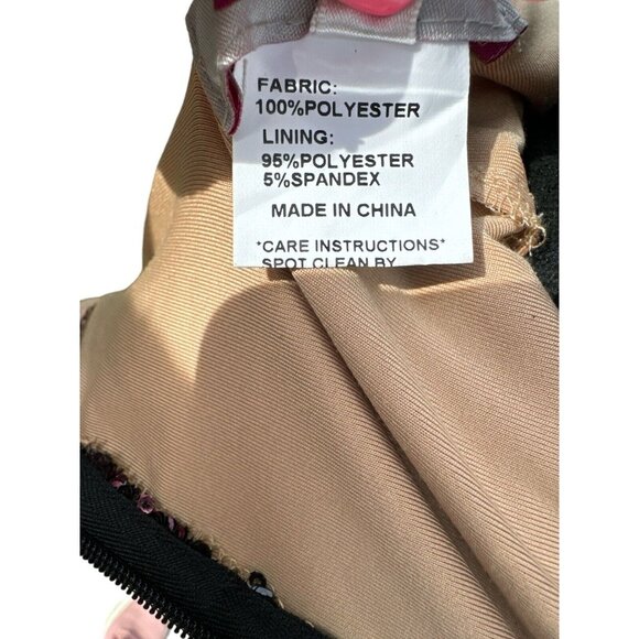 Jovani 04808 Plunging Back Sequin Dress Size 6 Prom ~Cocktail ~ Wedding - Picture 16 of 16